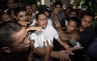 Anas rencananya akan diperiksa KPK, pada siang ini.