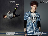 Mark menjadi salah satu member pertama yang dikenalkan JYPE. (JYPE)