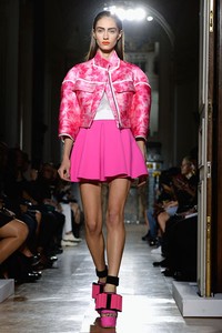 John Galliano. Spring Summer 2014. aris Fashion Week 2014. [Photo by Pascal Le Segretain/Getty Images]