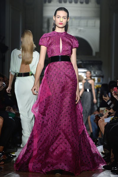 John Galliano. Spring Summer 2014. aris Fashion Week 2014. [Photo by Pascal Le Segretain/Getty Images]