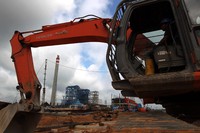 Proyek PLTU Riau akan selesai dan beroperasi Comersial Operasional Date (COD) untuk unit 1 pada bulan September 2014 dan untuk unit 2 pada Desember 2014. Agus Trimukti/Humas PLN.