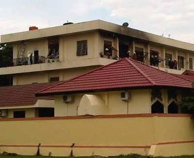 Polisi Masih Selidiki Penyebab Kebakaran Gedung Polda Jatim