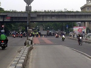 Banjir di Green Garden, Polisi Tutup Akses ke Jalan Panjang dari Daan Mogot