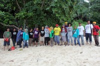 Rombongan dBlogger Surabaya diundang khusus Bupati Banyuwangi untuk membuktikan keindahan Teluk Ijo dan tempat wisata yang lainnya beberapa waktu lalu (Budi/ detikTravel)
