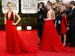 Parade Gaun Merah di Golden Globe 2014