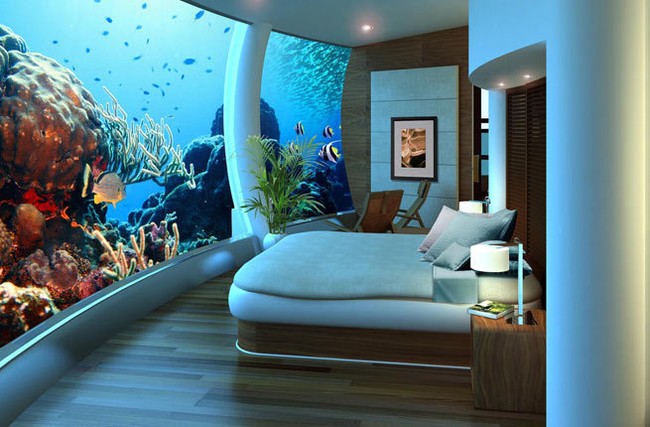 5 Kamar Hotel di Bawah Air Paling Keren Sedunia