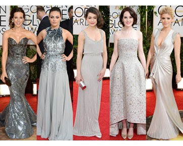Tren Golden Globes Awards 2014, Gaun Merah dan Anting Besar