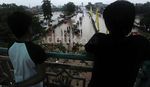 Banjir, Jalan Abdullah Syafei Lumpuh