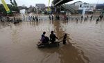 Banjir, Jalan Abdullah Syafei Lumpuh