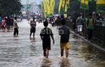 Banjir, Jalan Abdullah Syafei Lumpuh