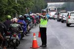 Akibat Banjir, Motor Masuk Tol