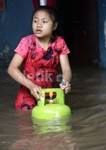 Banjir di Potogogan, Rendam Ratusan Rumah