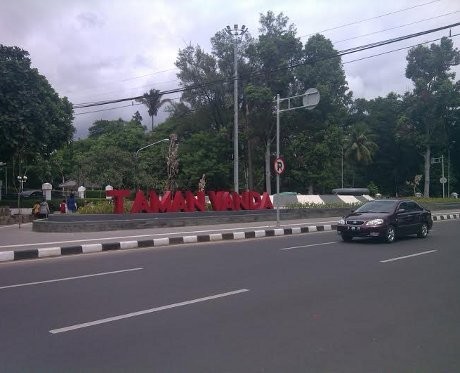 Taman Vanda di Jalan Merdeka akan Jadi Taman Tematik Uang