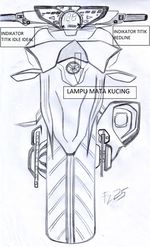 Sketsa Penerus Yamaha Scorpio Z