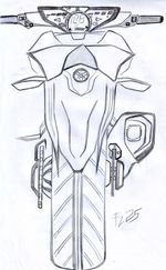 Sketsa Penerus Yamaha Scorpio Z