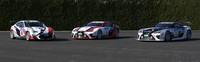 Gazoo Racing memamerkan tiga mobil yang bakal berlomba di balap ketahanan 24 jam di Nurburgring pada bulan Juni. Mobil-mobil itu adalah Lexus LFA, Toyota GT86 dan LFA Code X. (dok Toyota)