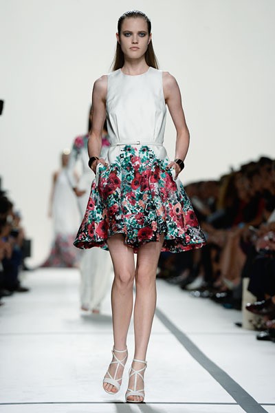 Elie Saab, Spring/Summer 2014. Paris Fashion Week 2014. [Photo by Pascal Le Segretain/Getty Images]