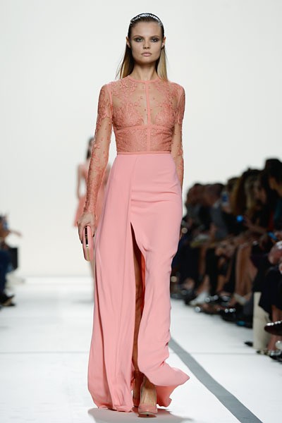 Elie Saab, Spring/Summer 2014. Paris Fashion Week 2014. [Photo by Pascal Le Segretain/Getty Images]