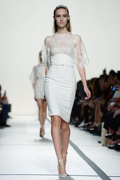 Elie Saab, Spring/Summer 2014. Paris Fashion Week 2014. [Photo by Pascal Le Segretain/Getty Images]