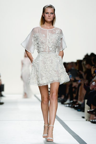 Elie Saab, Spring/Summer 2014. Paris Fashion Week 2014. [Photo by Pascal Le Segretain/Getty Images]