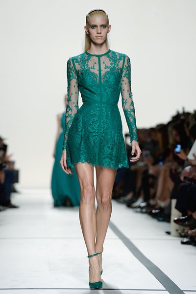Elie Saab, Spring/Summer 2014. Paris Fashion Week 2014. [Photo by Pascal Le Segretain/Getty Images]