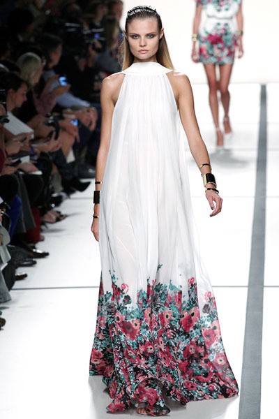 Elie Saab, Spring/Summer 2014. Paris Fashion Week 2014. [Photo by Pascal Le Segretain/Getty Images]