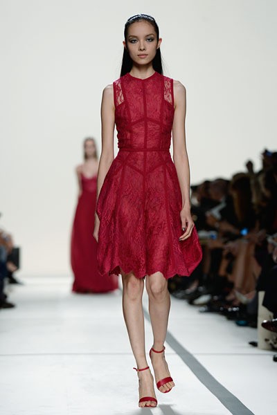 Elie Saab, Spring/Summer 2014. Paris Fashion Week 2014. [Photo by Pascal Le Segretain/Getty Images]