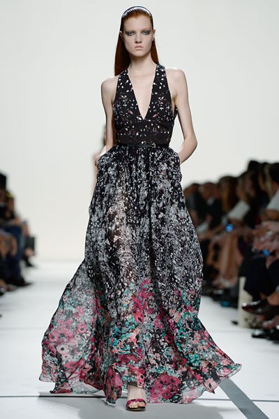 Elie Saab, Spring/Summer 2014. Paris Fashion Week 2014. [Photo by Pascal Le Segretain/Getty Images]