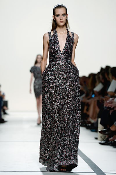 Elie Saab, Spring/Summer 2014. Paris Fashion Week 2014. [Photo by Pascal Le Segretain/Getty Images]