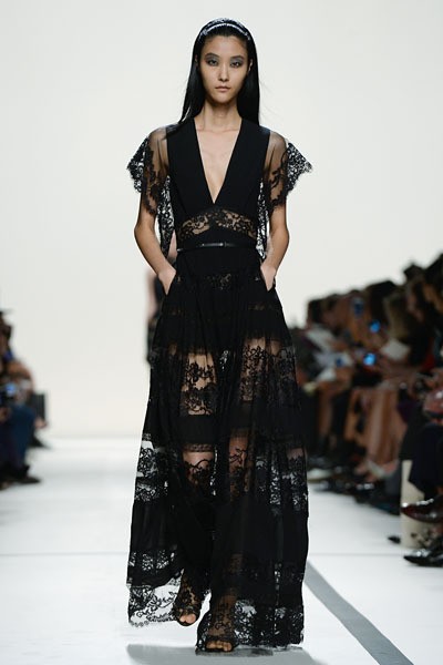 Elie Saab, Spring/Summer 2014. Paris Fashion Week 2014. [Photo by Pascal Le Segretain/Getty Images]