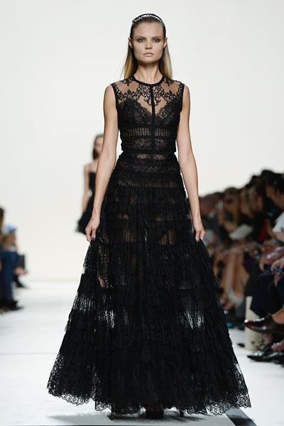 Elie Saab, Spring/Summer 2014. Paris Fashion Week 2014. [Photo by Pascal Le Segretain/Getty Images]