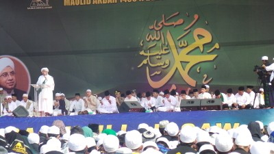 Presiden SBY Hadiri Peringatan Maulud Nabi di Monas