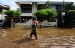 Komplek Green Garden Masih Banjir