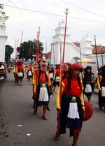 Berebut Gunungan Keraton Yogyakarta