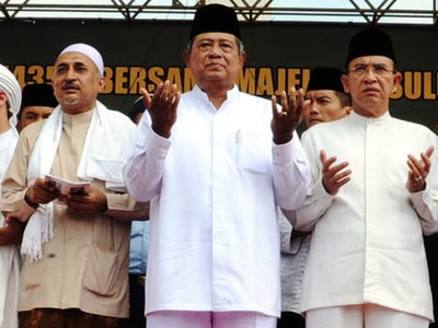 Presiden SBY Hadiri Peringatan Maulid Nabi