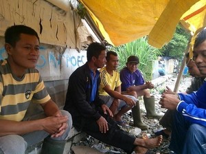 Optimisme Pengungsi Banjir Kedoya Utara untuk Pak Jokowi