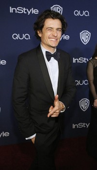 Pada kesempatan yang sama, Orlando Bloom juga turut hadir. REUTERS/Mario Anzuoni.