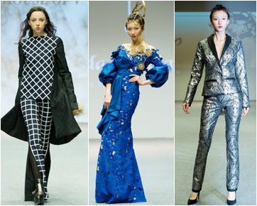 Foto: Tren Hong Kong Fashion Week 2014, Busana Penuh Rajutan dan Gaun Glamour