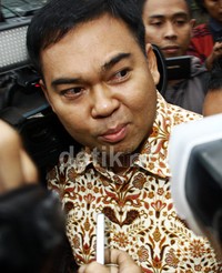Rycko mengaku tidak mengenal Akil. Namun untuk Susi, dia mengenal perempuan yang berprofesi sebagai advokat itu. Lamhot Aritonang/detikFoto.