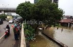 Mencari Ikan di Genangan Banjir