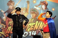 Beberapa anggota Teater Koma mementaskan kisah Petualangan Agen Penny dan Will Power.