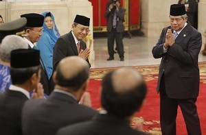 SBY Ingin Menteri Asal Parpol Jadi Contoh Baik di Pemilu 2014