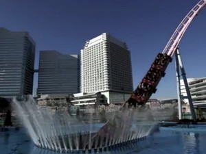 Byur! Roller Coaster di Jepang Ini Masuk ke Dalam Kolam