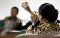 Menurut saya pribadi, alat bukti tidak signifikan, ujar Maria dalam kesaksiannya di PN Tipikor. Lamhot Aritonang/detikFoto.