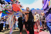Peresmian dilakukan dengan cara pelepasan balon udara. (dok. PDT)