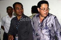 Direktur PT CMMA Budi Susanto terbukti bersalah dalam perkara korupsi proyek Simulator SIM roda dua dan roda empat. Lamhot Aritonang/detikFoto.