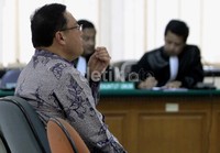Hal yang memberatkan terdakwa adalah tidak mendukung pemberantasan korupsi sedangkan yang meringankan adalah bahwa terdakwa berlaku sopan dan masih memiliki tanggungan. Lamhot Aritonang/detikFoto.     