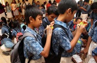 AMBD 2013 telah dilaksanakan di 28 sekolah dasar di 11 kota di Indonesia.