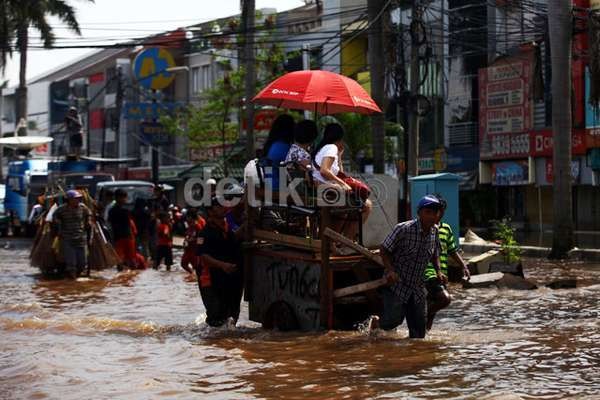 Ini Titik Genangan Air di Wilayah Jakarta Pasca Hujan Semalam
