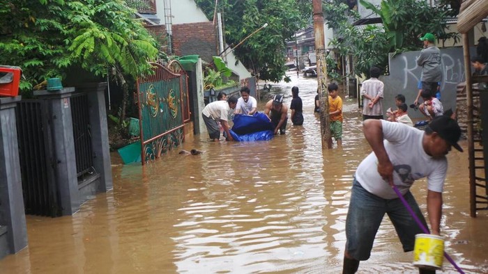 Ini Titik Genangan di Jakarta Utara yang Mulai Surut